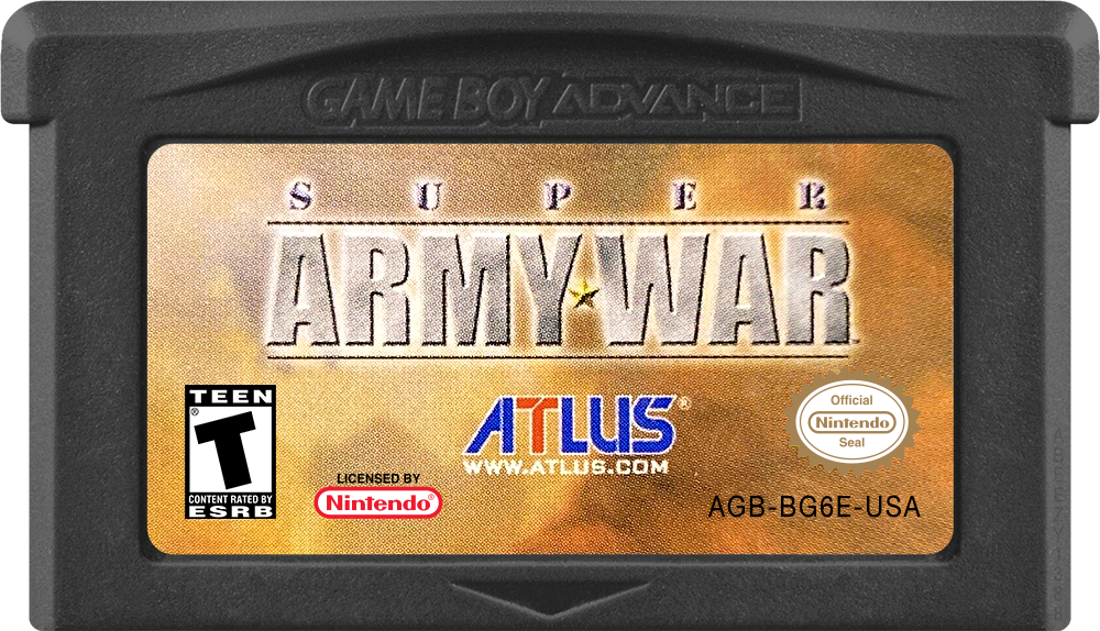 Super Army War media 7 for GameBoy Advance